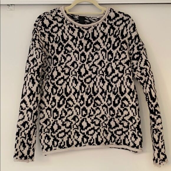 Magaschoni Cheetah knit sweater - Picture 3 of 5